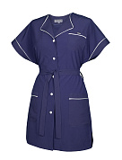 Халат для парикмахера 555 синий