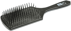 Щётка массажная прямоугольная черная Eurostil 00755 Щётка массажная прямоугольная черная