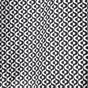 Накидка парикмахерская 140х160см "орнамент" чёрный - 2