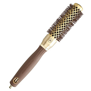 Термобрашинг для волос EXPERT BLOWOUT SHINE Wavy Bristles Gold&Brown 25 мм - 2