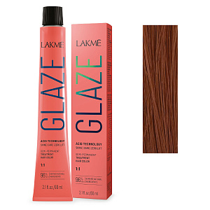 Краска для волос Lakme Glaze 8/65 MochaRose, полуперманентная, без аммиака, мокка, 60 мл - 1