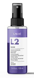 L2 BLOND Кондиционер двухфазный для экспресс-ухода за светлыми волосами 100 мл LAKME 45543 L2 BLOND Кондиционер двухфазный для экспресс-ухода за светлыми волосами 100 мл