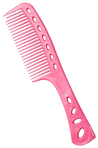 Расчёска- гребень Y.S.park 601 pink, для окрашивания, розовая  - 2