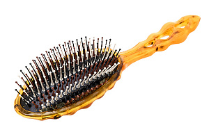 Щетка для волос Aerosaurus Eco Styler янтарная - 1