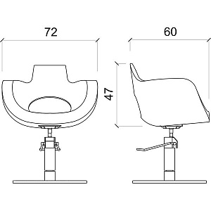 Кресло парикмахерское AUREOLE ANNIVERSARY Gamma&Bross GSAB015RS/Promo - Изображение №4 Кресло парикмахерское AUREOLE ANNIVERSARY - 4