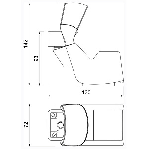 Мойка парикмахерская ULTRAWASH BASIC Q CHROME - 5