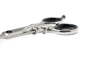 Брелок на ножницы "серебристый тигр" Katachi KM1 tiger  - Изображение №1 Брелок на ножницы "серебристый тигр" - 1