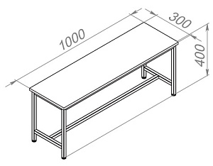 Скамейка ТЭКТУМ Имидж Мастер СК-ТК - Изображение №4 Скамейка ТЭКТУМ - 4