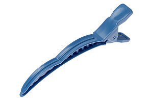 Зажимы для волос пластиковые цветные 11см - 4