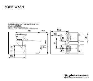 Мойка парикмахерская ZONE WASH CLASSIC - 5