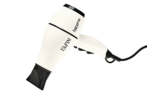 Профессиональный компактный фен Elfin 1900Вт harizma h10221-06 белый - Изображение №2 Профессиональный компактный фен Elfin 1900Вт - 2