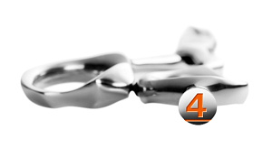 Ножницы для филировки Ichi- Nino-San N4 (26 зубцов) - 3