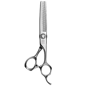 Ножницы филировочные Mizutani Solid TH 30, 30 зубцов, 6.0, эргономичный дизайн, японская сталь - 2