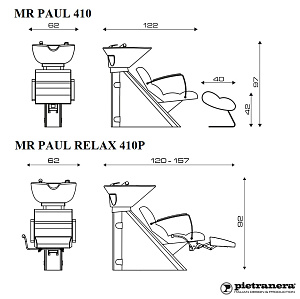 Мойка парикмахерская MISTER PAUL WASH RELAX - 4