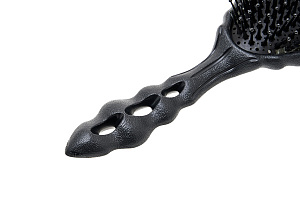 Щетка для волос Y.s.park Eco Styler Az34 black, антистатическая, черная, теплостойкая до 220 градусов, 85 г - 4