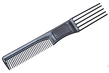Расчёска-вилка 19 см черная